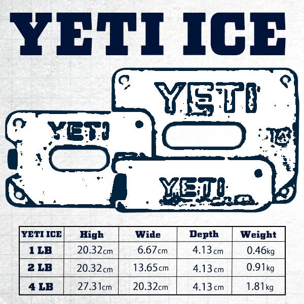 YETI イエティ 保冷剤 YETI ICE イエティアイス 1LB/2LB/4LB