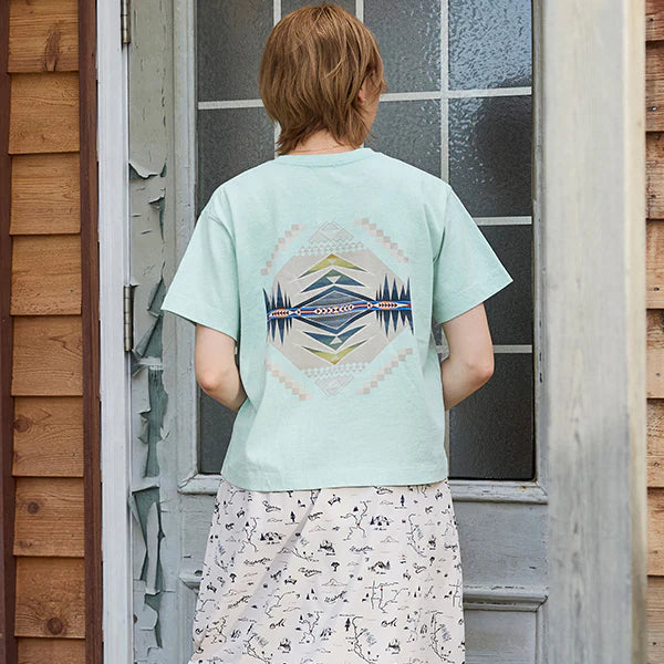 PENDLETON ペンドルトン ウィメンズ ショートスリーブ バックプリントTシャツ XS 2color