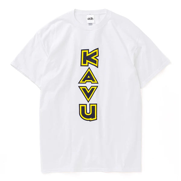 KAVU カブー メンズ バーティカル Tシャツ レモン M/L