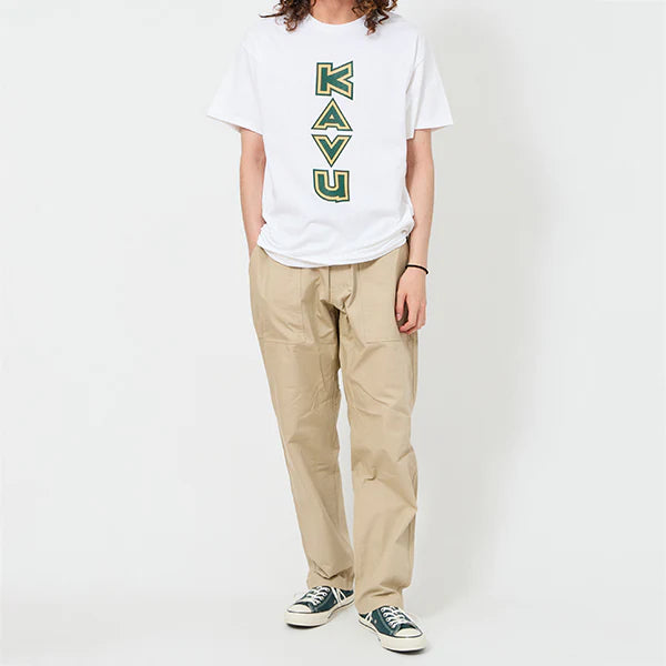 KAVU カブー メンズ バーティカル Tシャツ レモン M/L