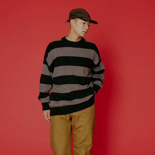 KAVU カブー メンズ ボーダーニット