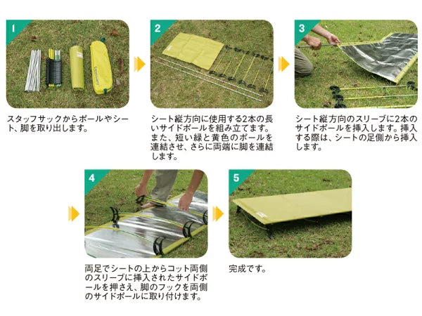 Thermarest サーマレスト ウルトラライトコット