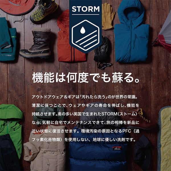 STORM ストーム アパレルプルーファー 4L 56020 洗剤 撥水