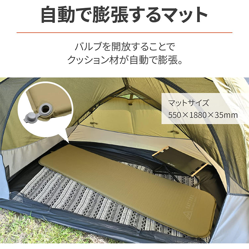 DAYTONA デイトナ 32717 JYUKUSUIマット ジュクスイマット neGla フォレストカーキ