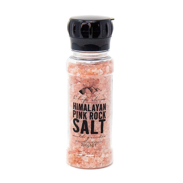 Chef's Choice シェフズチョイス ヒマラヤ岩塩 200g ミル付き Pink Rock Salt with Grinder ピンクソルト