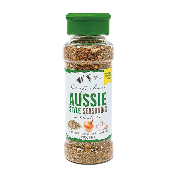 Chef's Choice シェフズチョイス BBQシーズニング オーストラリア風スタイル 110g 有機栽培原料 Australian Style Seasoning