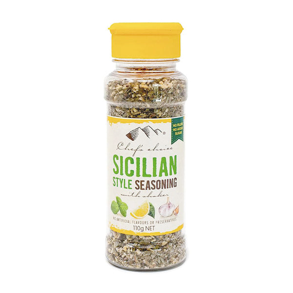 Chef's Choice シェフズチョイス シーズニング シシリアンスタイル 110g 有機栽培原料 Sicilian Style Seasoning