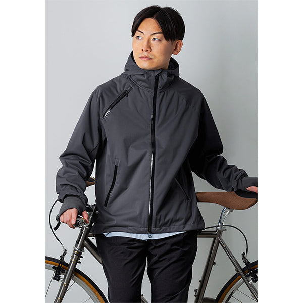 narifuri ナリフリ NF2071 3レイヤーウィンドブレーカー 013:CHARCOAL S/L