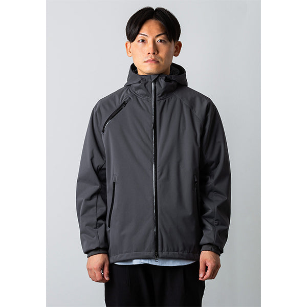 narifuri ナリフリ NF2071 3レイヤーウィンドブレーカー 013:CHARCOAL S/L