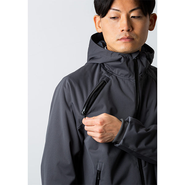 narifuri ナリフリ NF2071 3レイヤーウィンドブレーカー 013:CHARCOAL S/L