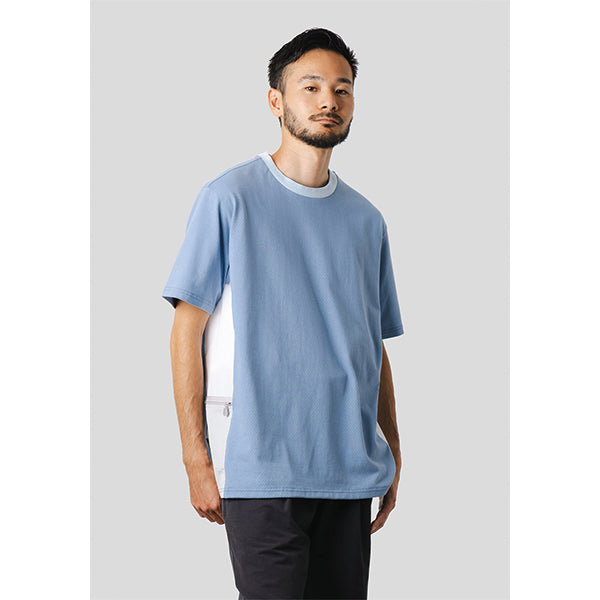 narifuri ナリフリ マルチテックメッシュサイドポケットTシャツ NF1202 2color