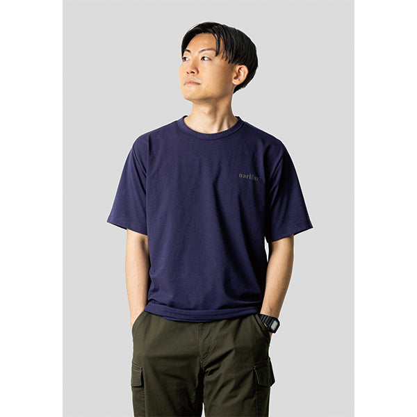 narifuri ナリフリ アクティブメッシュバックポケットTシャツ NF1204 3color