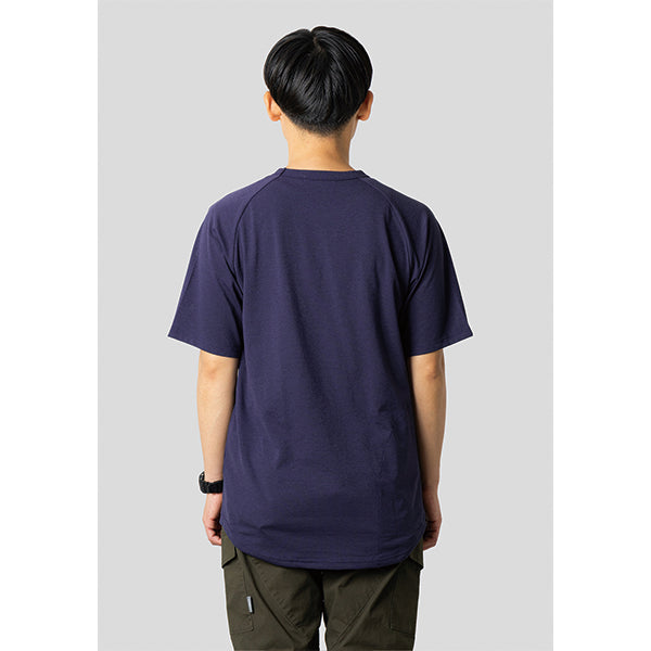 narifuri ナリフリ アクティブメッシュバックポケットTシャツ NF1204 3color