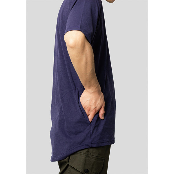 narifuri ナリフリ アクティブメッシュバックポケットTシャツ NF1204 3color