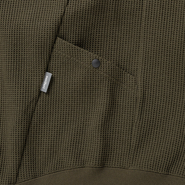 narifuri ナリフリ NF1172 マルチワッフルプルオーバーパーカー M/L 2color