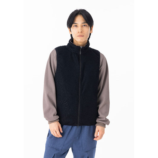 narifuri ナリフリ NF2095 光電子アクティブインサレーションリバーシブルZIPベスト 001:BLACK S/M