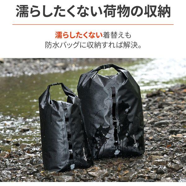 デイトナ(Daytona) バイク用 キャンプ 防水バッグ 圧縮 コンパクト収納 シートバッグ固定可能 エアバルブ付き ドライバッグ PRO 17L ブラック 49152