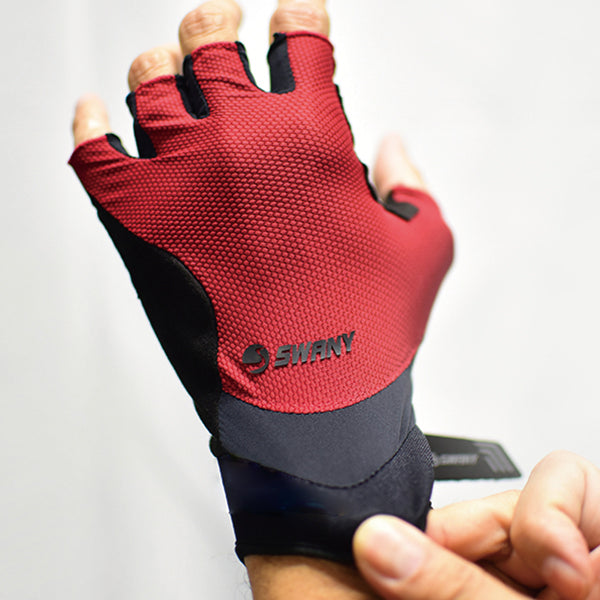 SWANY スワニー Men's TR-701 Trekking Half Finger Glove メンズ トレッキングハーフフィンガーグローブ 4color