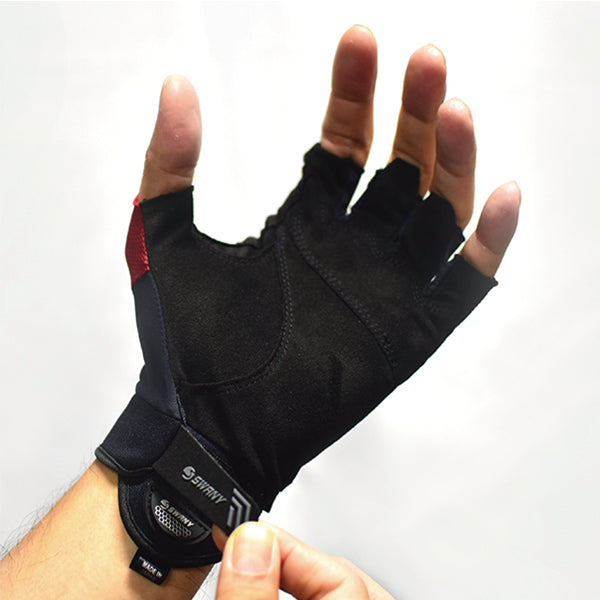 SWANY スワニー Men's TR-701 Trekking Half Finger Glove メンズ トレッキングハーフフィンガーグローブ 4color