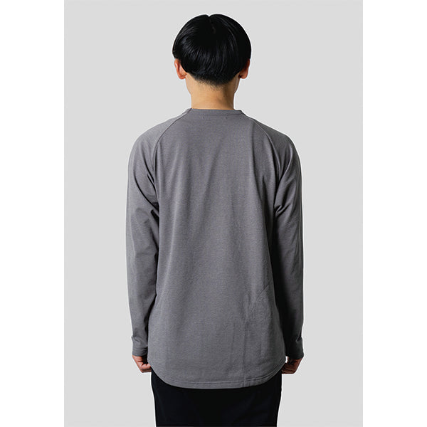 narifuri ナリフリ アクティブメッシュバックポケットロングスリーブTシャツ NF1183 3color