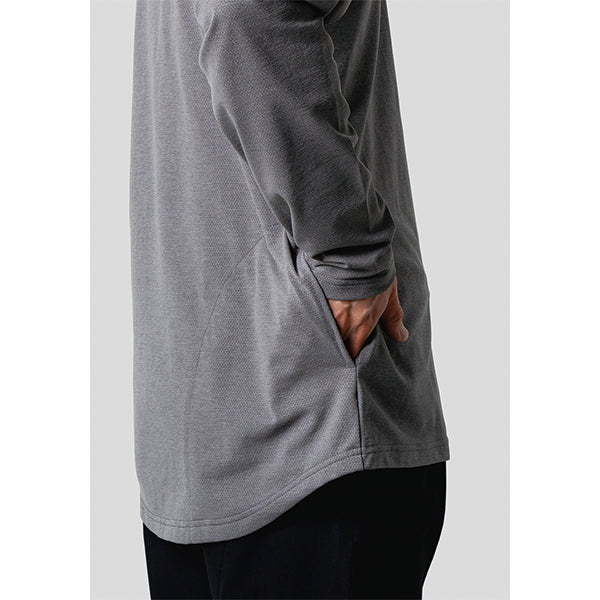 narifuri ナリフリ アクティブメッシュバックポケットロングスリーブTシャツ NF1183 3color