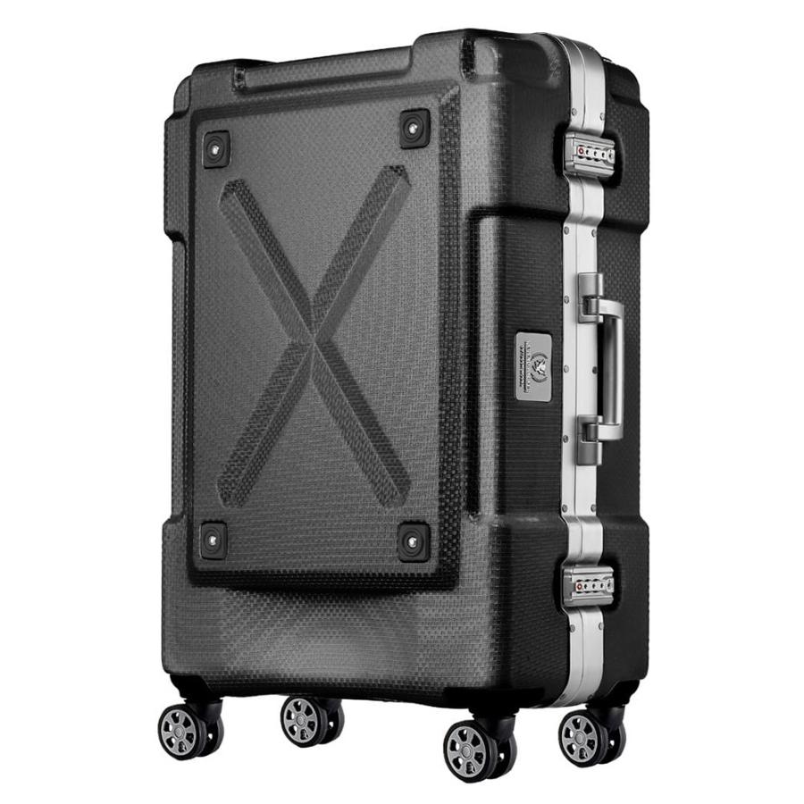 スーツケース 5〜7泊 67L 国内 海外 旅行 フレームタイプ ハードケース 背面 収納付 LEGEND WALKER レジェンドウォーカー OUTDOOR アウトド ア 6302-62