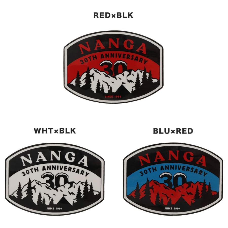 NANGA ナンガ 30th ANNIVERSARY STICKER アニバーサリー ステッカー 3color