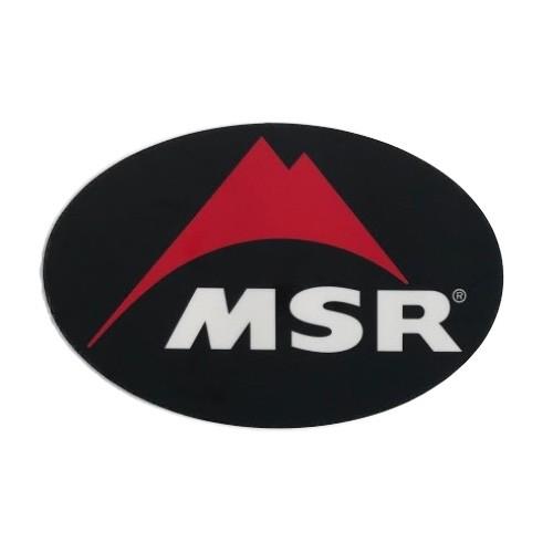 MSR エムエスアール ロゴオーバルステッカー