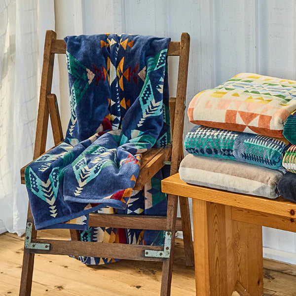 PENDLETON ペンドルトン ジャガードバスタオルオーバーサイズ クリークサイド XB233 CRSD