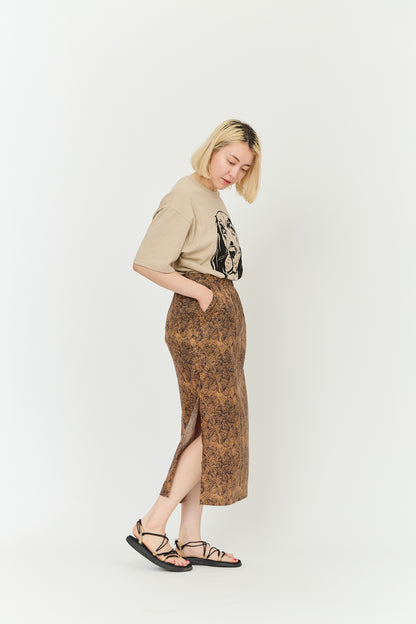 KAVU カブー モレリア cotton skirt 2color