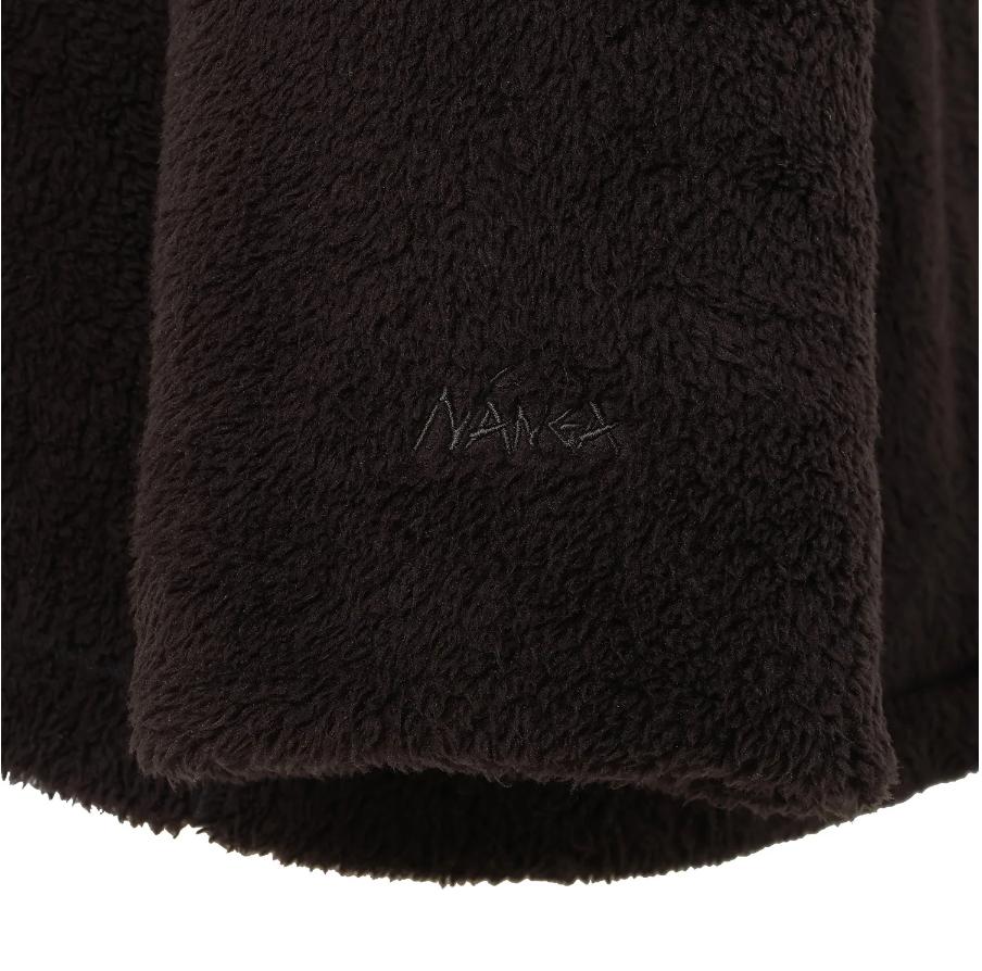 NANGA ナンガ BOA FLEECE NO COLLAR JACKET W ボアフリース ノーカラージャケット レディース ボアジャケット 2color