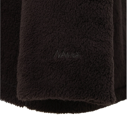 NANGA ナンガ BOA FLEECE NO COLLAR JACKET W ボアフリース ノーカラージャケット レディース ボアジャケット 2color