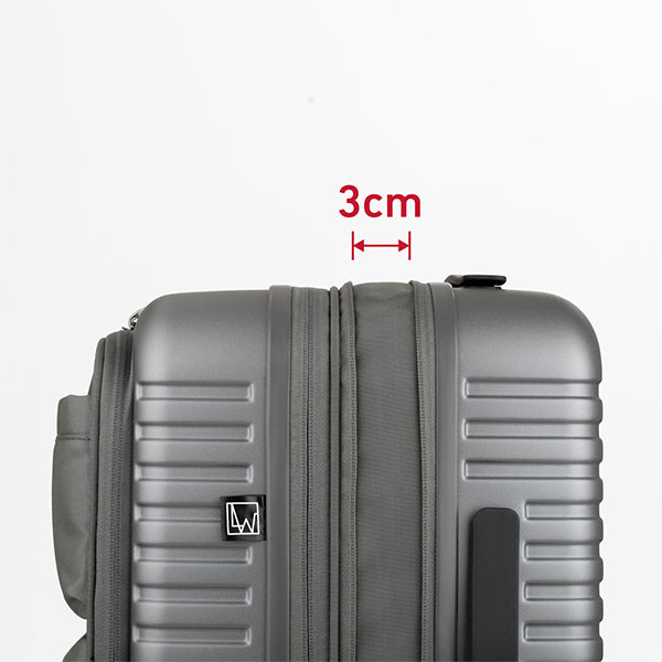 LEGEND WALKER スーツケース LW4500 SOFTARD 容量拡張機能 旅行 フロントオープン 3color