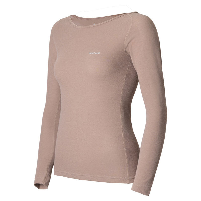 mont-bell モンベル #1107733 ジオライン L.W.ラウンドネックシャツ Women's 2color S/M/L