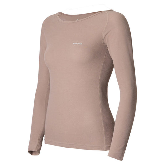 mont-bell モンベル #1107733 ジオライン L.W.ラウンドネックシャツ Women's 2color S/M/L