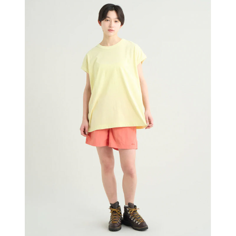 【5月1日販売開始】NANGA REACTIVE DYE F/S TEE W ナンガ リアクティブ ダイ フレンチスリーブティー ウィメンズ M 2color