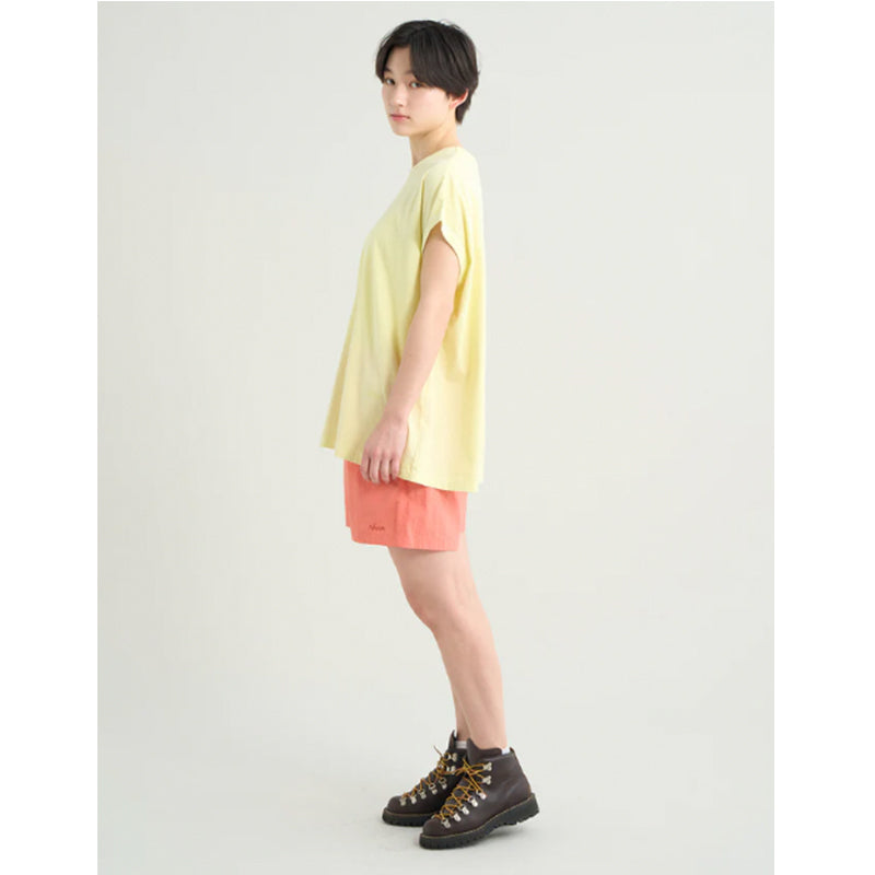 【5月1日販売開始】NANGA REACTIVE DYE F/S TEE W ナンガ リアクティブ ダイ フレンチスリーブティー ウィメンズ M 2color