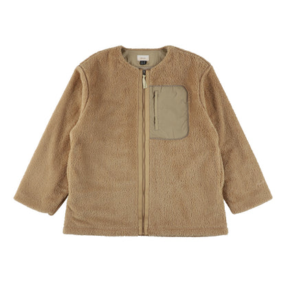 NANGA ナンガ BOA FLEECE NO COLLAR JACKET W ボアフリース ノーカラージャケット レディース ボアジャケット 2color