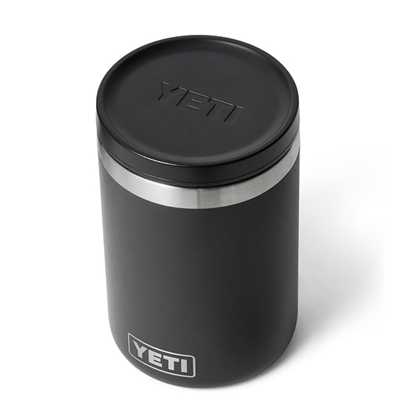 YETI ランブラー 16oz フードジャー ブラック | 保温保冷 ステンレス
