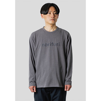 narifuri アクティブメッシュバックポケットロングスリーブTシャツ NF1183