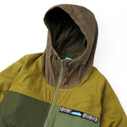 KAVU カブー カブー メンズ フーデッドバッファロージャケット カーキ S/M