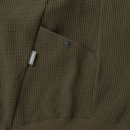 narifuri ナリフリ NF1172 マルチワッフルプルオーバーパーカー M/L 2color