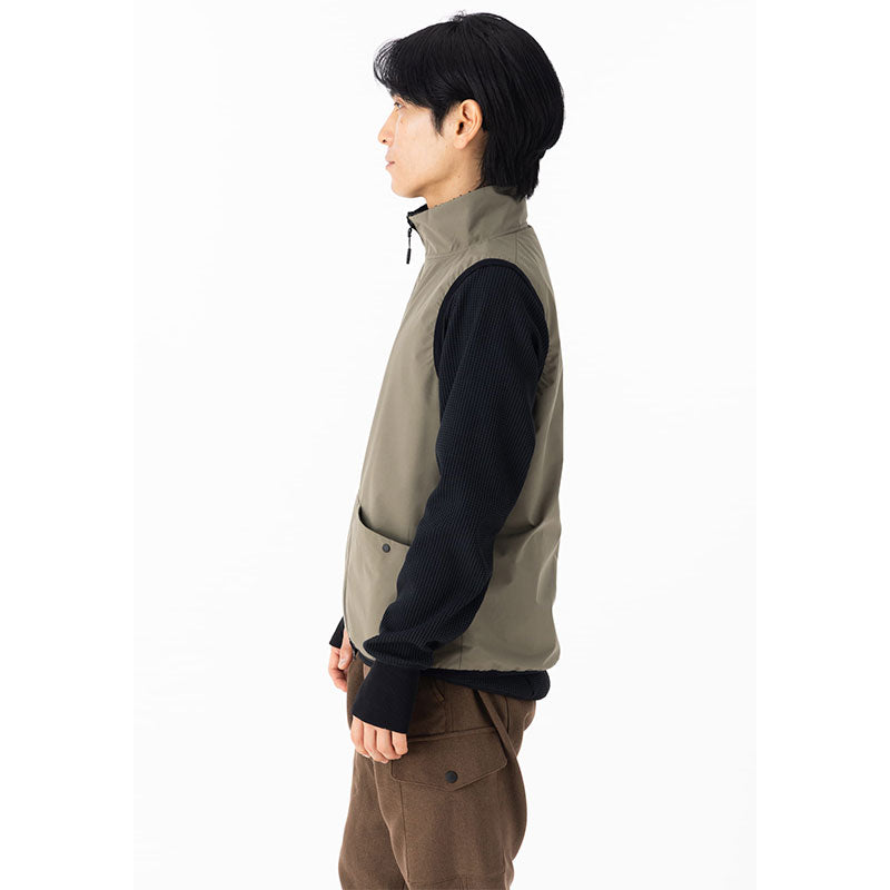 narifuri ナリフリ NF2095 光電子アクティブインサレーションリバーシブルZIPベスト 001:BLACK S/M