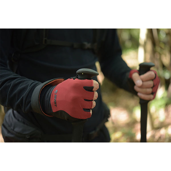 SWANY スワニー Men's TR-701 Trekking Half Finger Glove メンズ トレッキングハーフフィンガーグローブ 4color