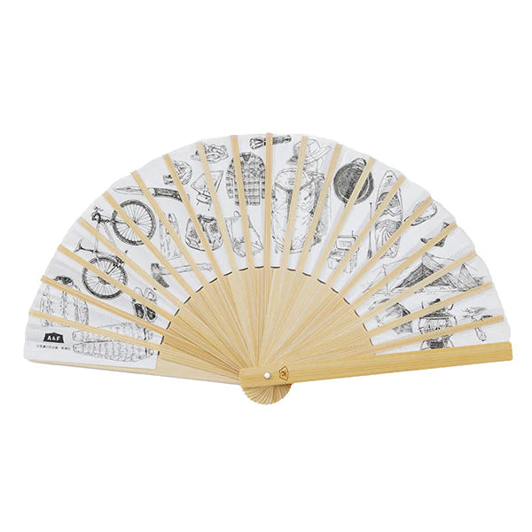 A&F エイアンドエフ 扇子 SENSU 2color