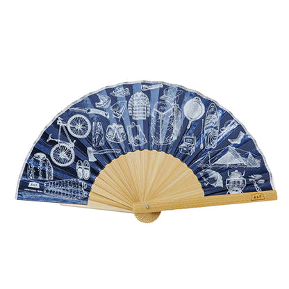 A&F エイアンドエフ 扇子 SENSU 2color