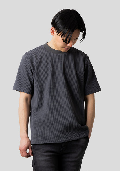 narifuri ナリフリ NF1174 マルチワッフルクルーネックTシャツ M/L 3color