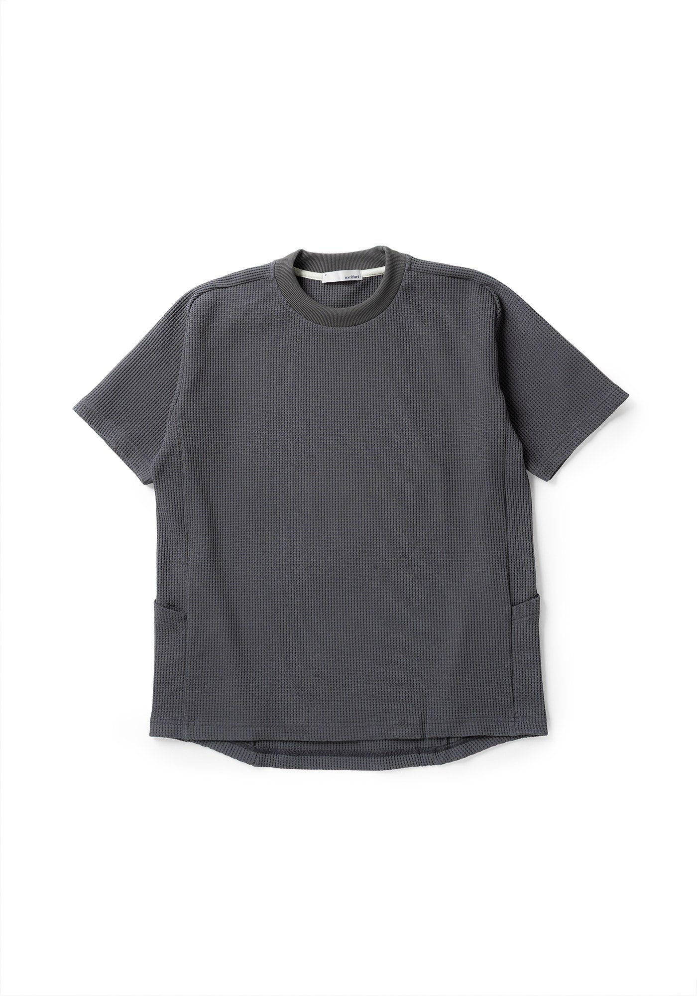 narifuri ナリフリ NF1174 マルチワッフルクルーネックTシャツ M/L 3color