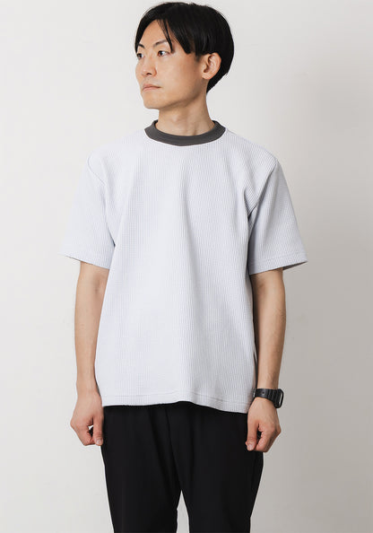 narifuri ナリフリ NF1174 マルチワッフルクルーネックTシャツ M/L 3color
