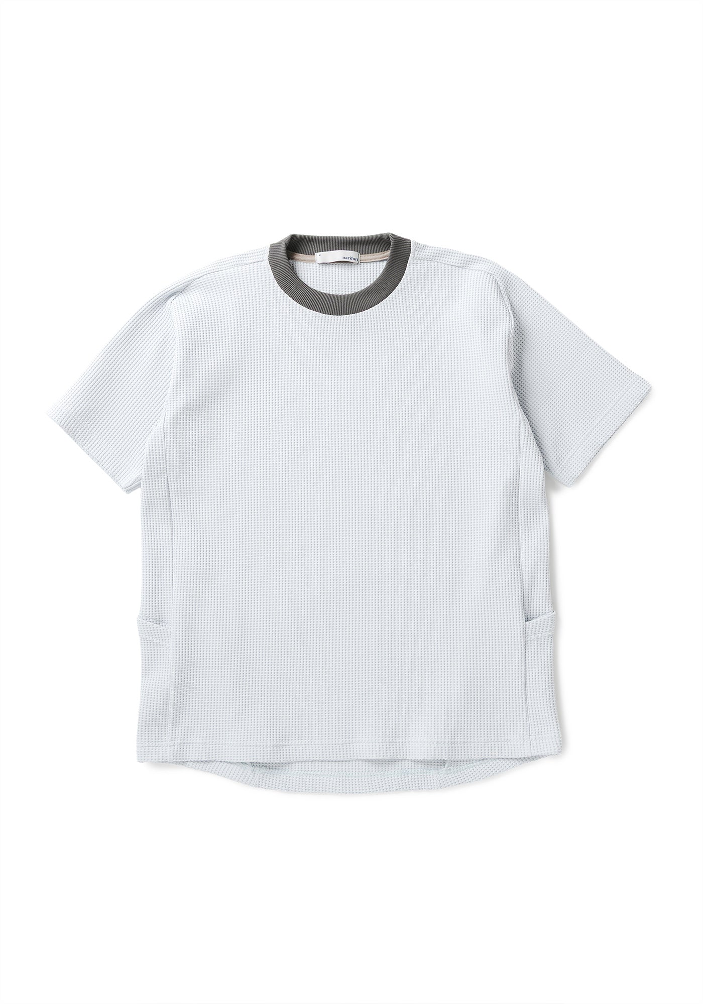 narifuri ナリフリ NF1174 マルチワッフルクルーネックTシャツ M/L 3color